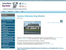 Tablet Screenshot of carlowkilkennyds.ie